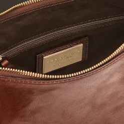 Borsa tracolla pelle chiusa con zip-The Bridge Online