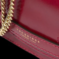 Borsa tracolla pelle con catena-The Bridge Online