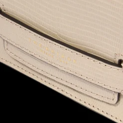 Borsa tracolla pelle con catena stampa lizard-The Bridge Online