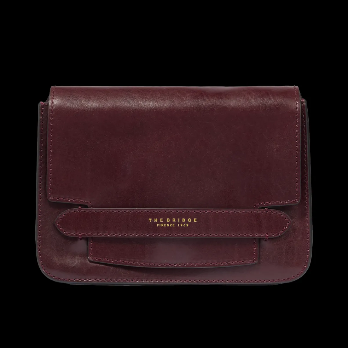 Borsa tracolla pelle grande-The Bridge Outlet
