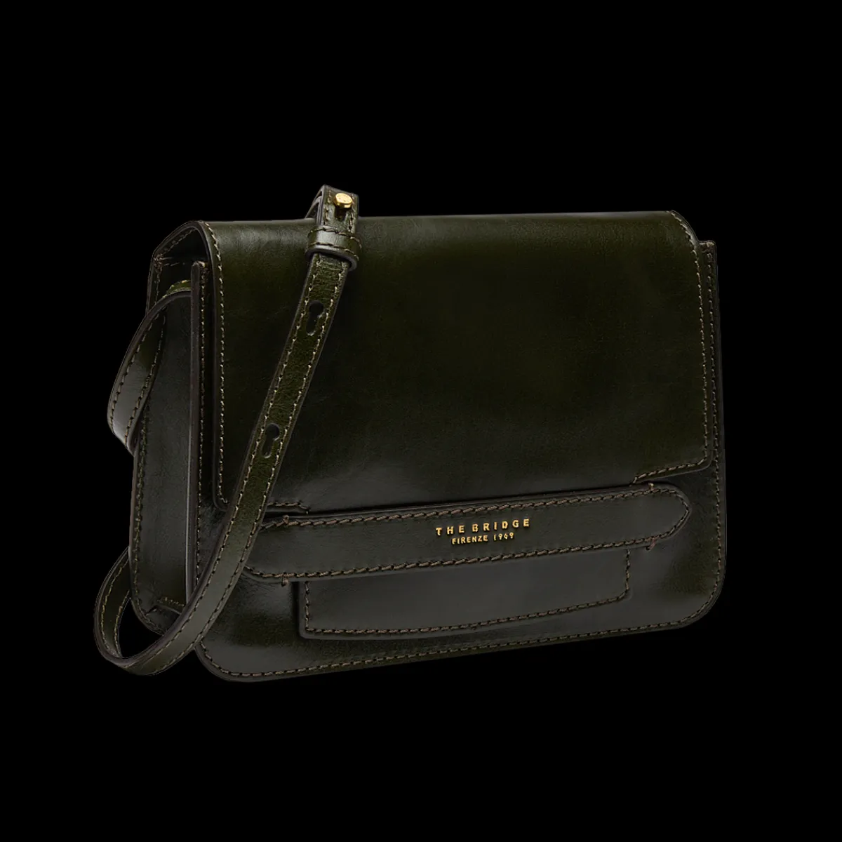 Borsa tracolla pelle grande-The Bridge Discount