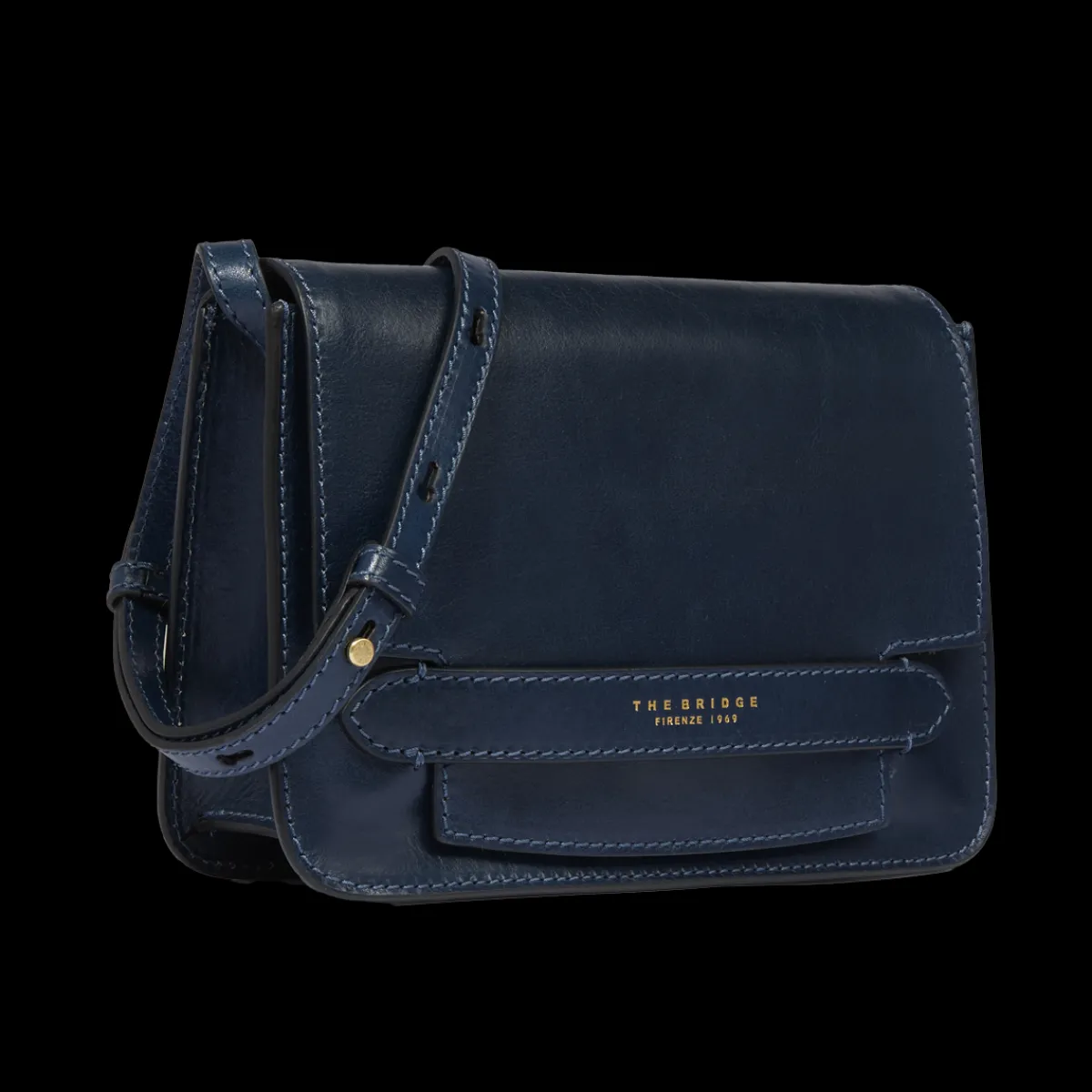 Borsa tracolla pelle grande-The Bridge Outlet