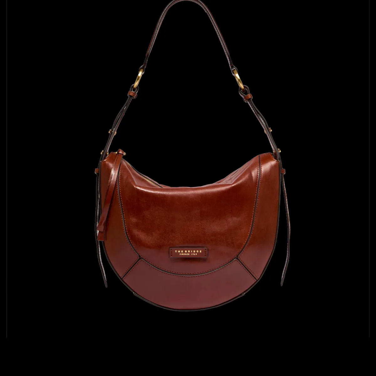 Borsa tracolla pelle taglia grande-The Bridge Hot
