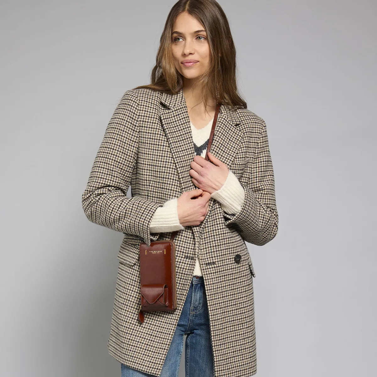 Custodia telefono in pelle-The Bridge Hot