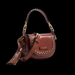 Pearl District Holiday Edition - Borsa a tracolla in pelle con dettagli bronzo-The Bridge Best