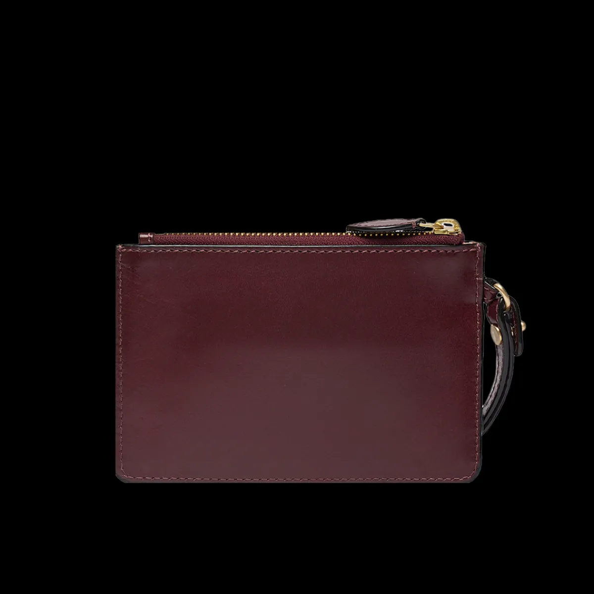 Pochette in pelle donna con zip-The Bridge Best
