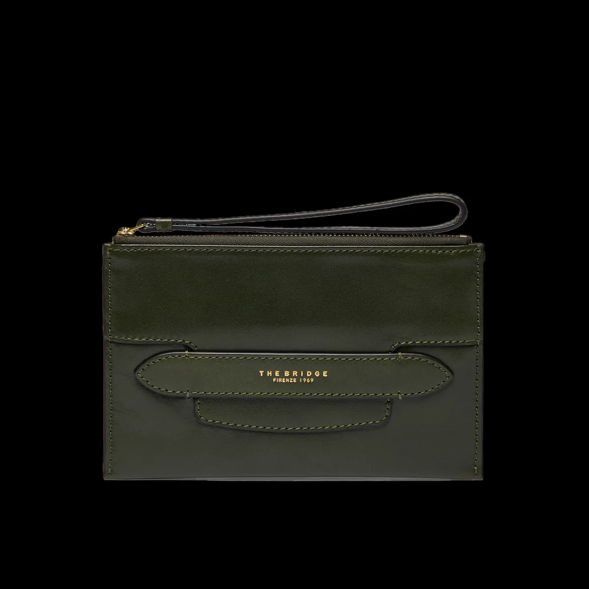 Pochette pelle donna-The Bridge New
