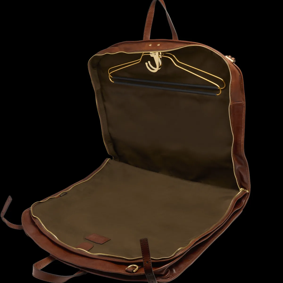 Porta abiti in pelle-The Bridge Discount