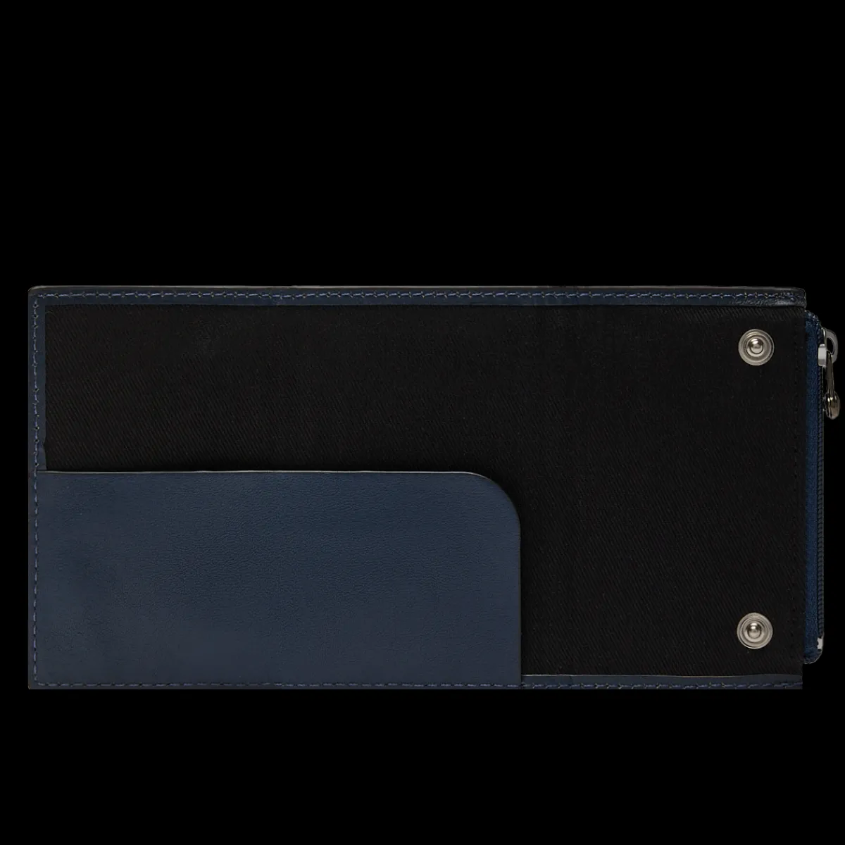 Portacarte in pelle a scatto con protezione RFID-The Bridge Sale