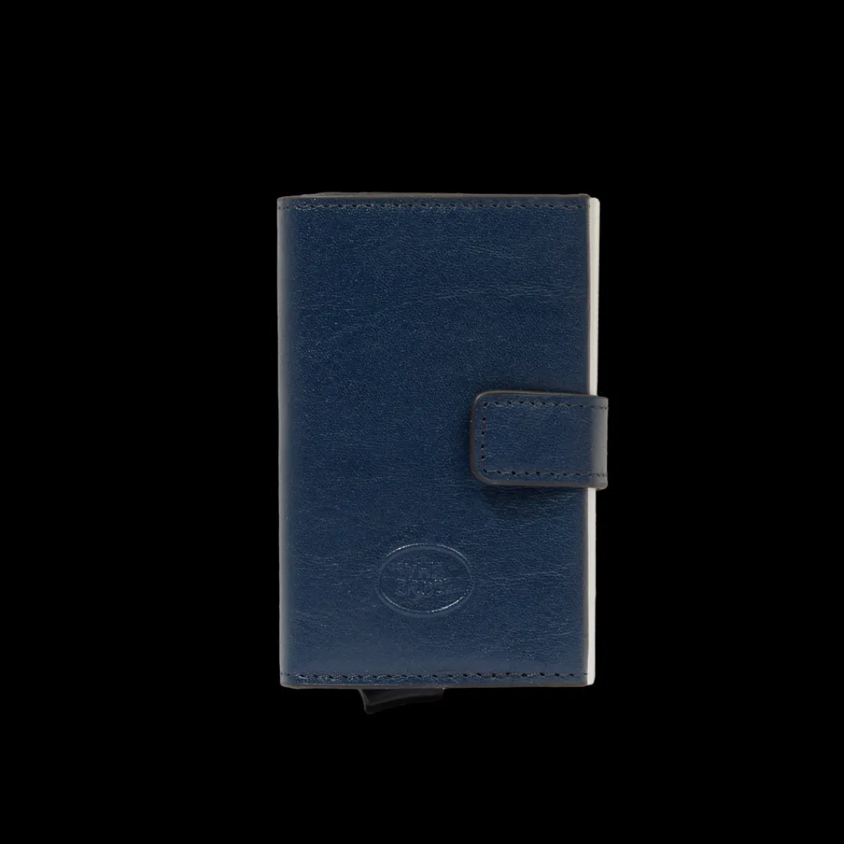 Portacarte in pelle a scatto con protezione RFID-The Bridge Hot