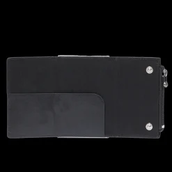 Portacarte in pelle a scatto con protezione rfid-The Bridge Best