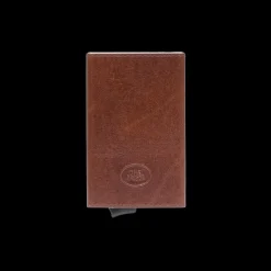 Portacarte in pelle a scatto con protezione rfid-The Bridge Hot