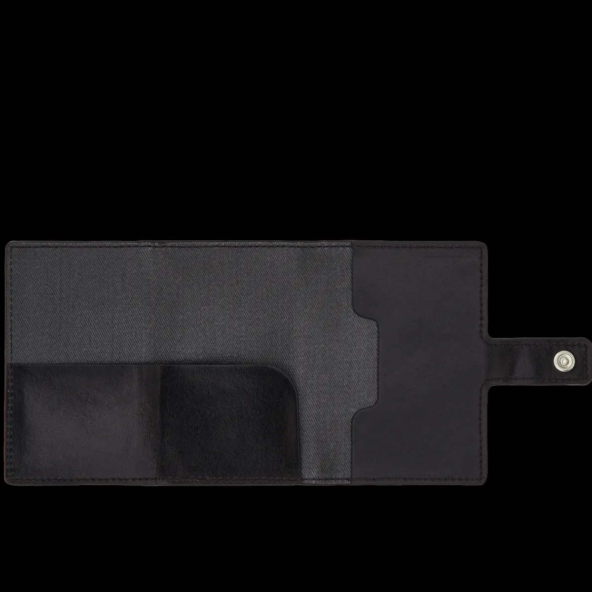 Portacarte in pelle a scatto con protezione rfid-The Bridge New