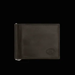 Portacarte in pelle con fermasoldi-The Bridge Sale
