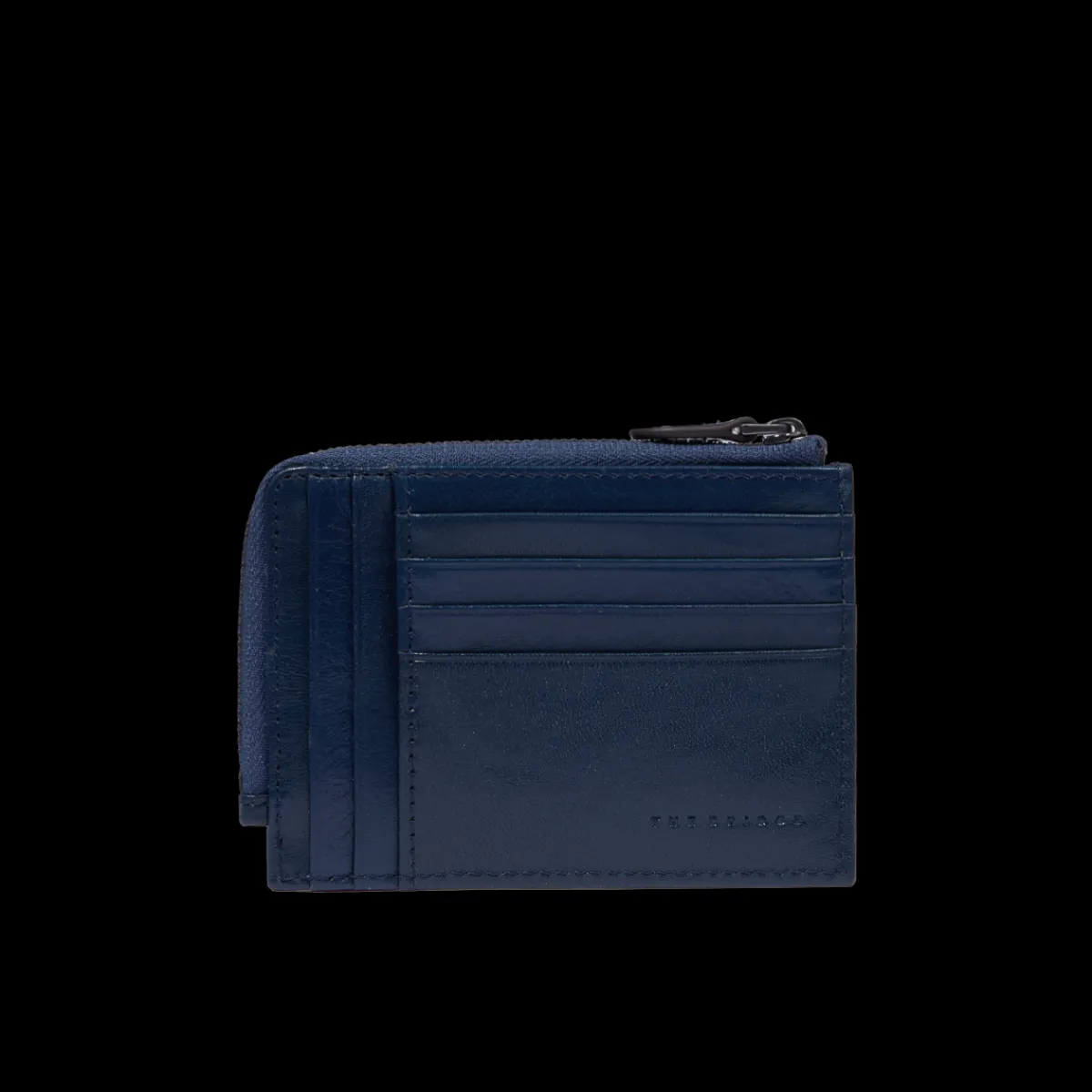 Portacarte in pelle con zip-The Bridge Sale