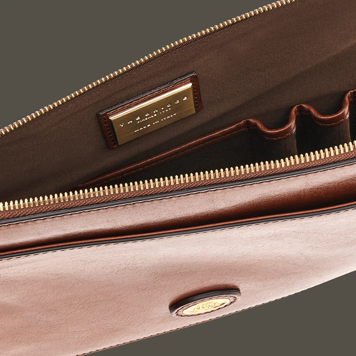Portadocumenti in pelle uomo-The Bridge Online