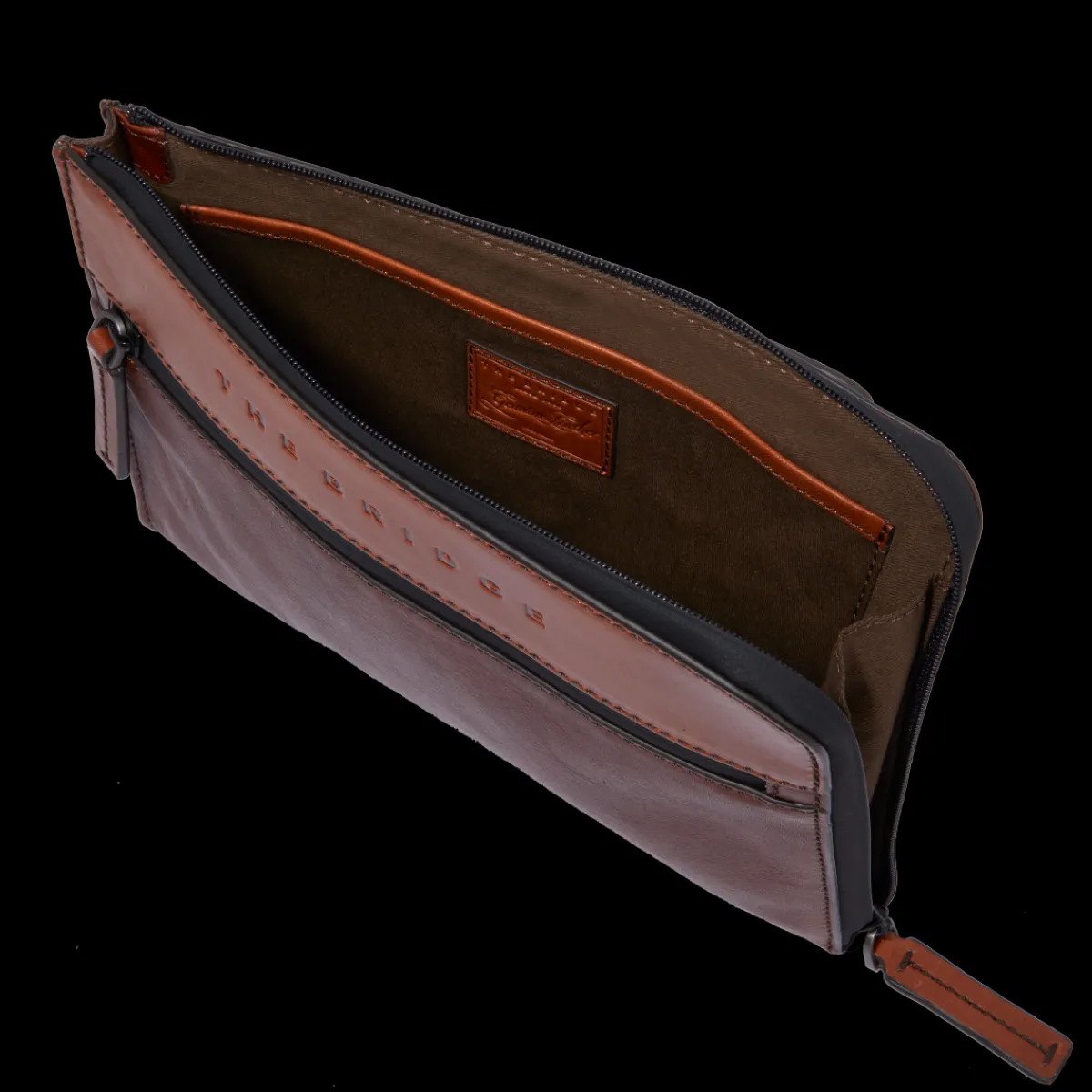 Portadocumenti in pelle uomo-The Bridge Discount