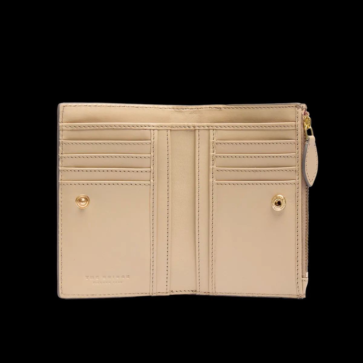 Portafogli in pelle donna con zip-The Bridge Discount
