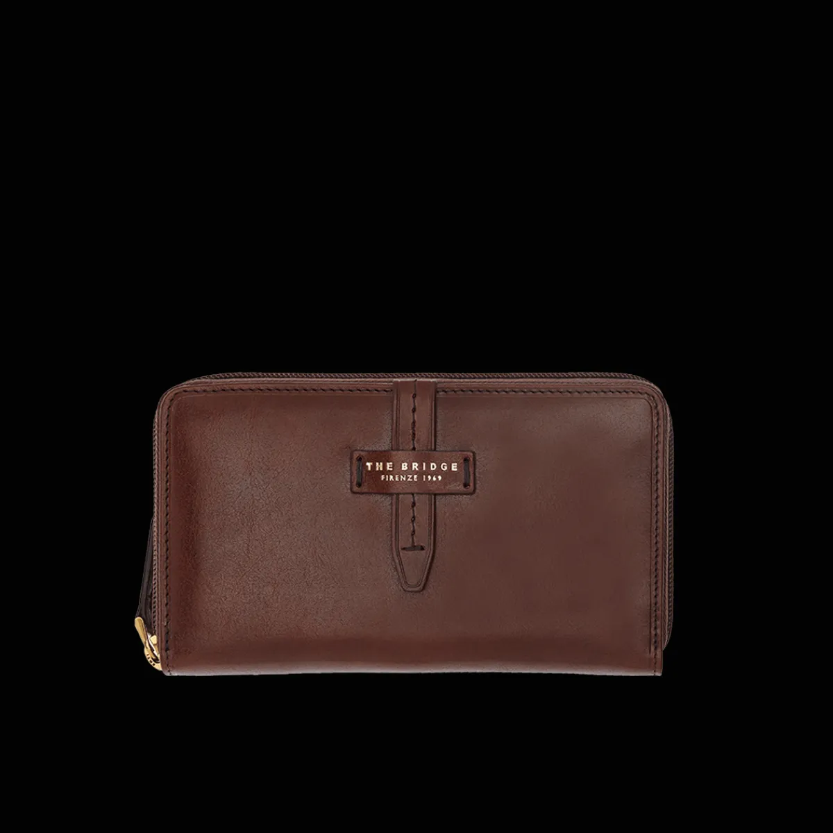 Portafogli in pelle donna con portamonete-The Bridge Outlet