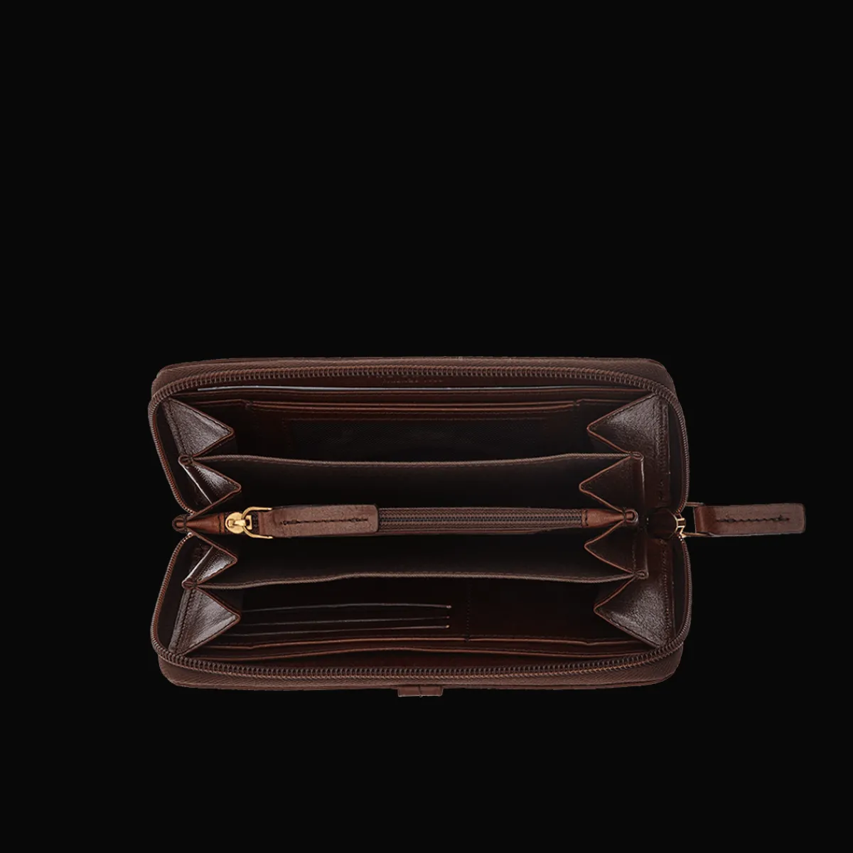 Portafogli in pelle donna con portamonete-The Bridge Outlet