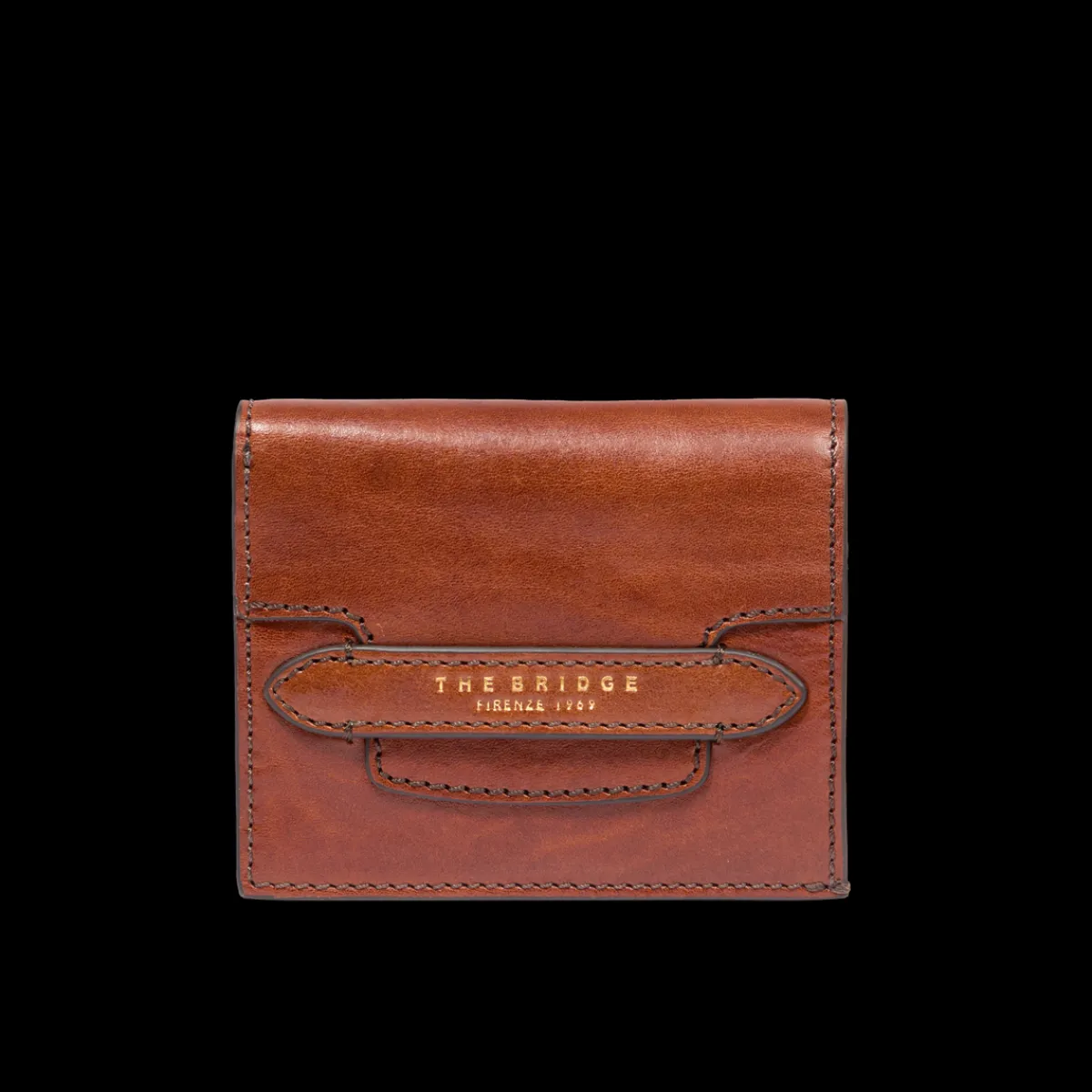 Portafogli in pelle donna piccolo con portamonete-The Bridge Discount
