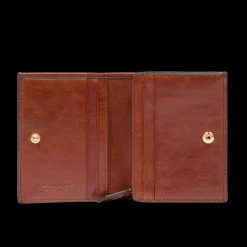 Portafogli in pelle donna piccolo con portamonete-The Bridge Discount