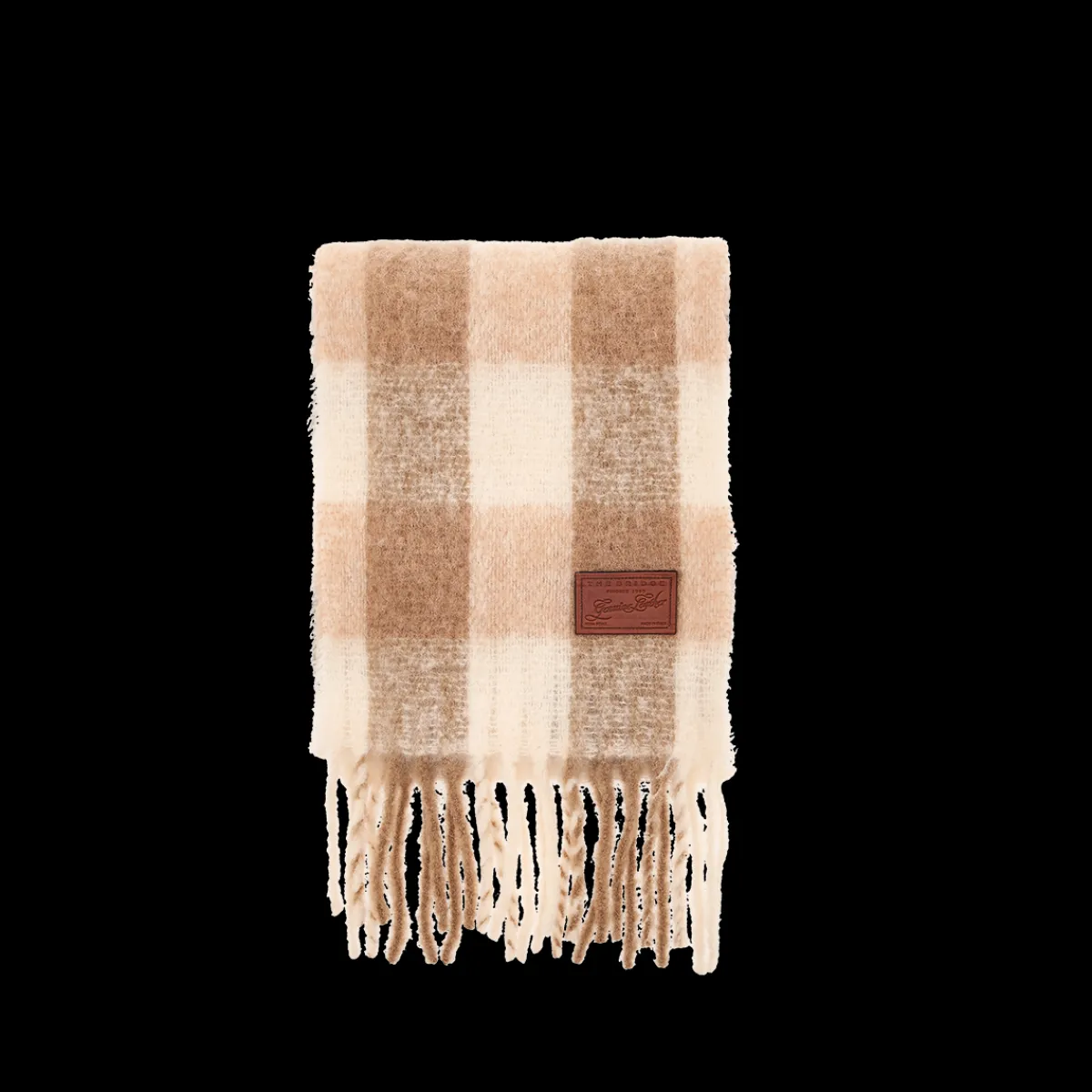 Stola in lana con frange-The Bridge Sale