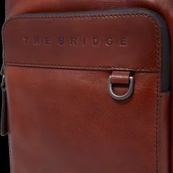 Tracolla in pelle uomo-The Bridge New