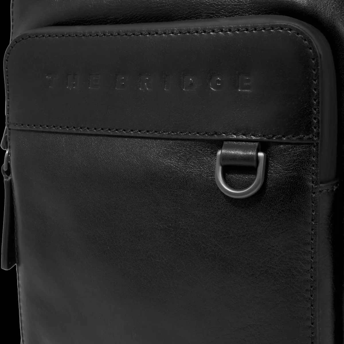 Tracolla in pelle uomo-The Bridge Sale