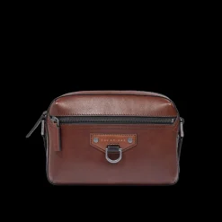 Tracolla in pelle uomo-The Bridge New