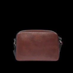 Tracolla in pelle uomo-The Bridge New