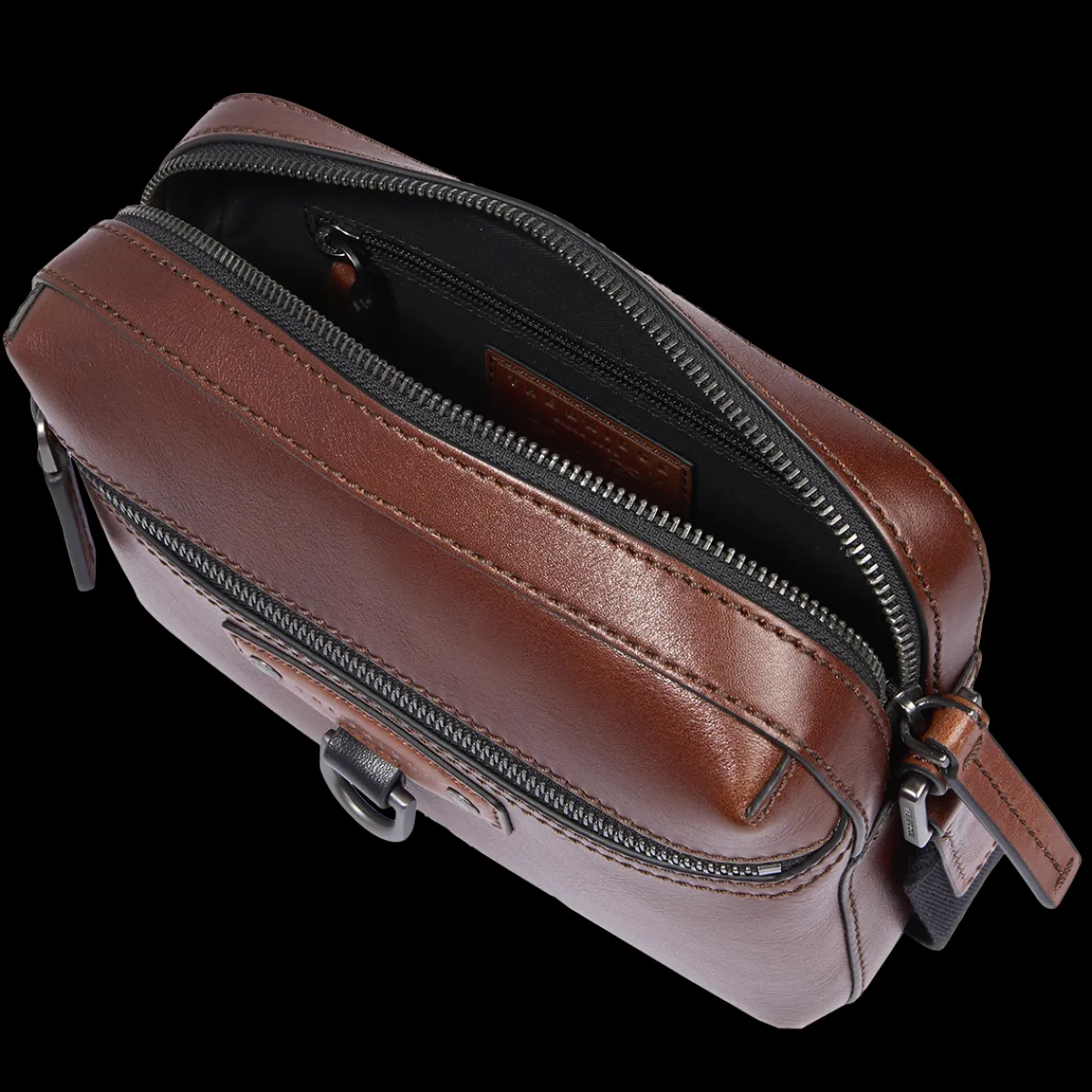 Tracolla in pelle uomo-The Bridge New
