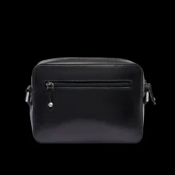 Tracolla in pelle uomo con zip frontale-The Bridge New