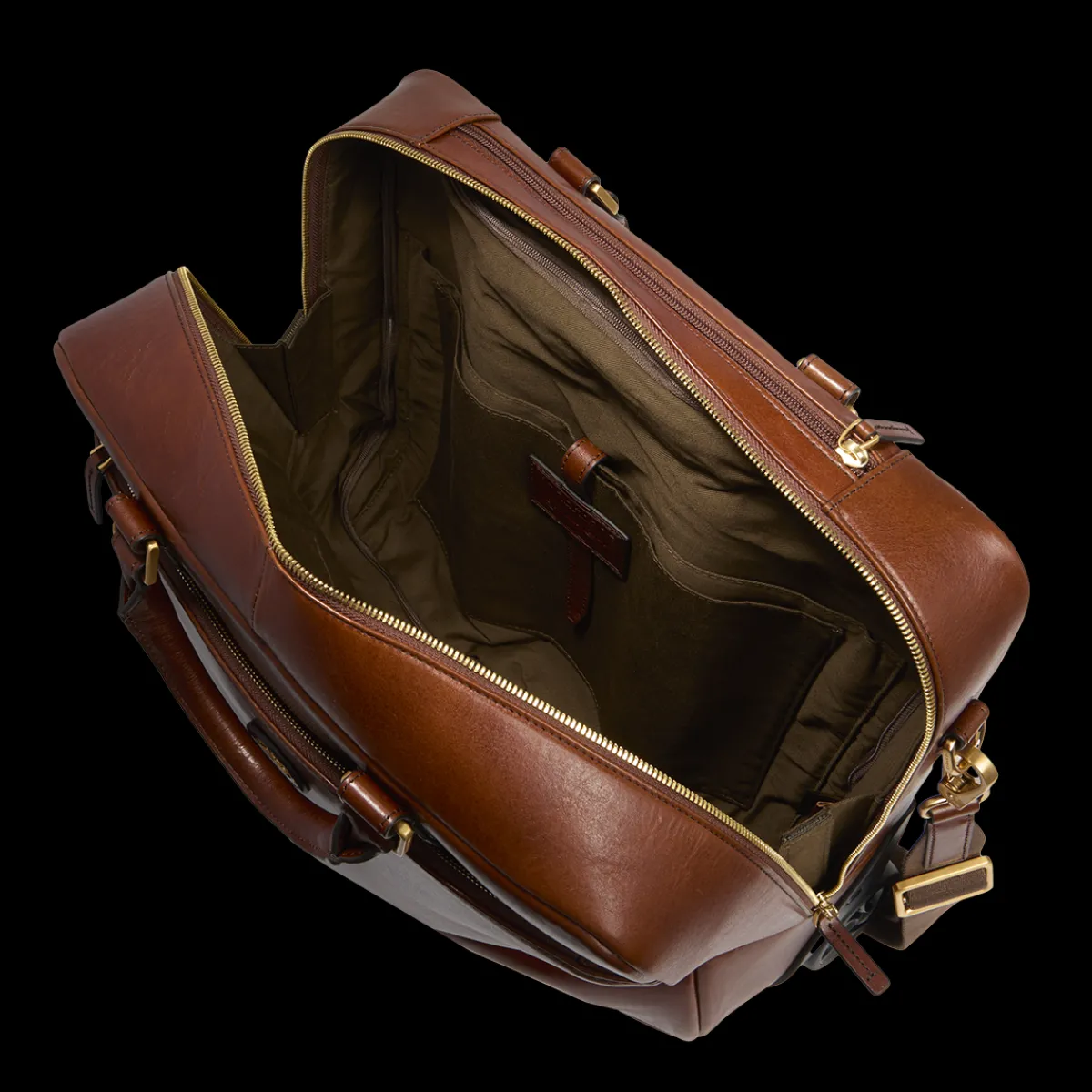 Trolley in pelle-The Bridge Discount