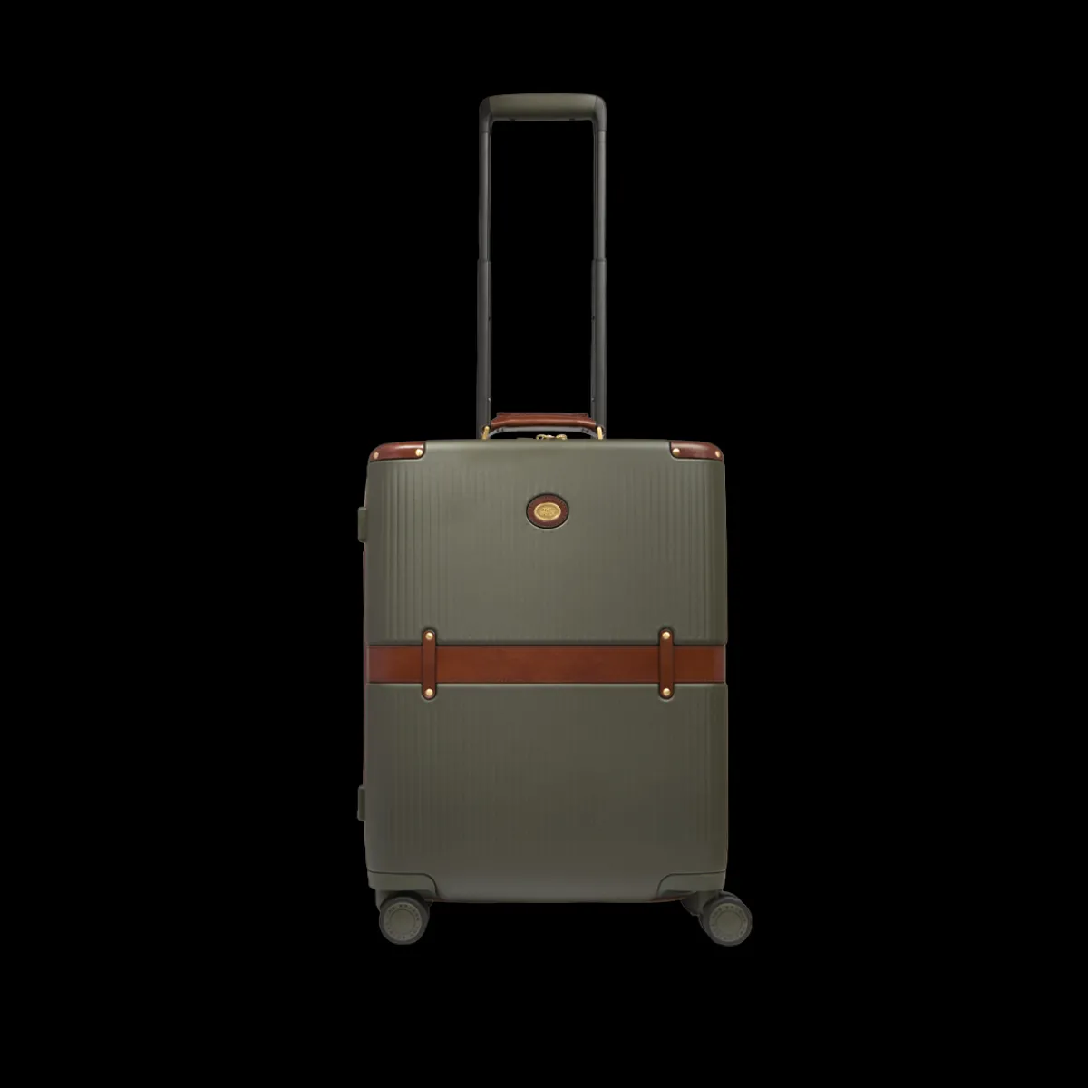 Trolley in pelle e policarbonato cabin-The Bridge Sale