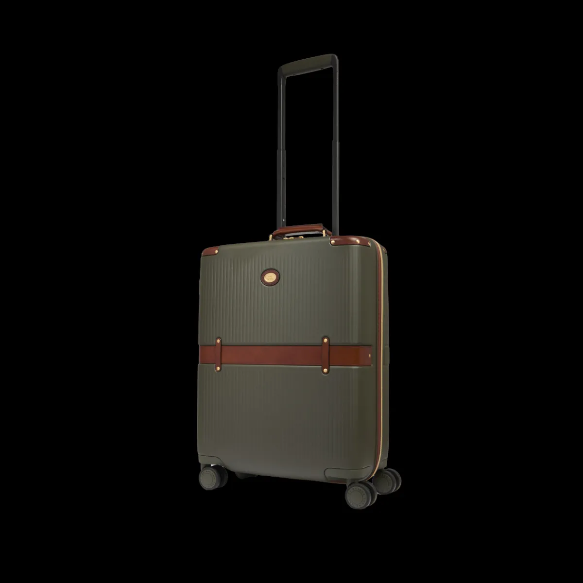 Trolley in pelle e policarbonato cabin-The Bridge Sale