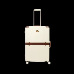 Trolley in pelle e policarbonato medium-The Bridge Hot