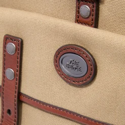 Zaino in pelle e tessuto uomo-The Bridge Sale