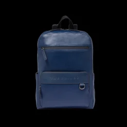 Zaino in pelle porta pc uomo-The Bridge