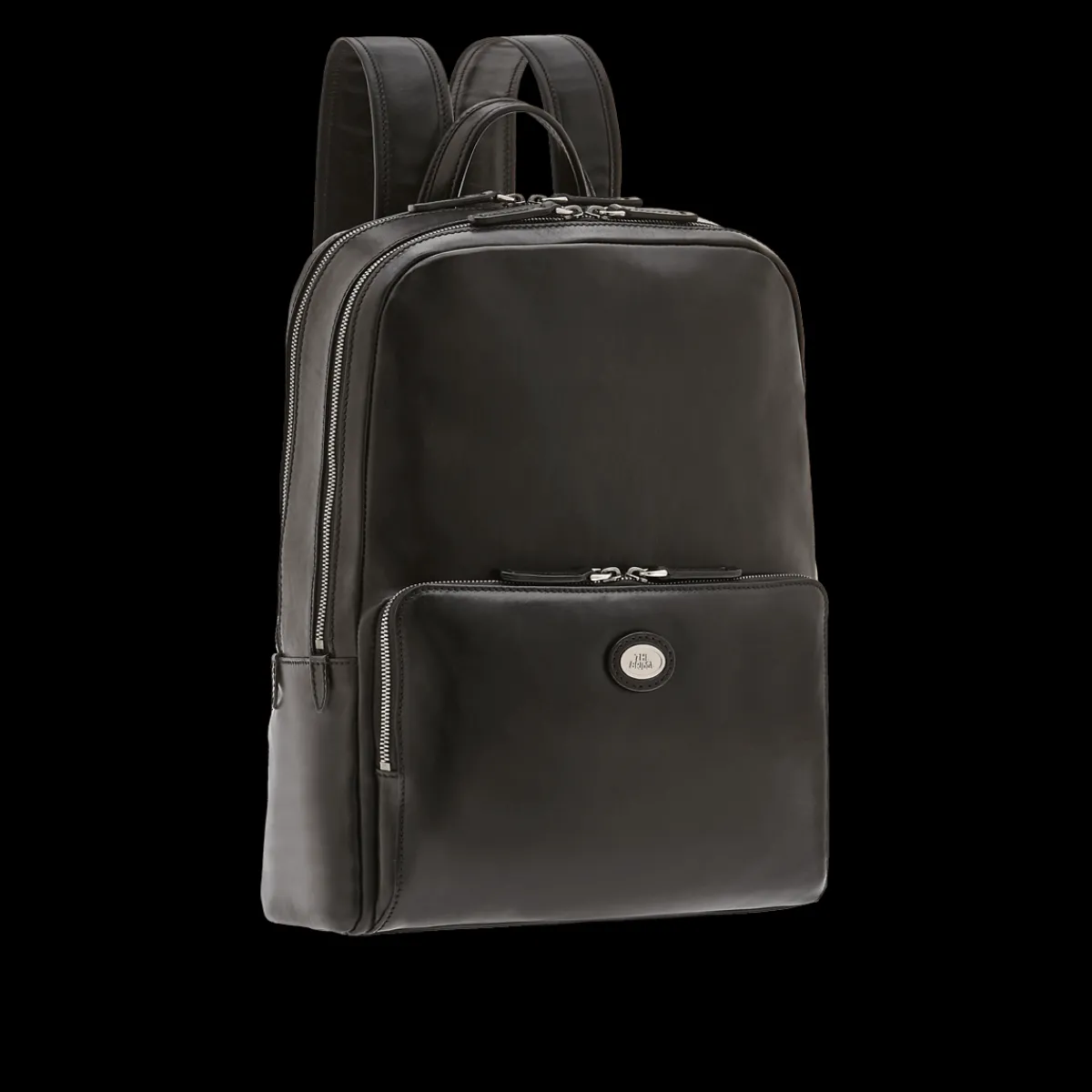 Zaino in pelle porta pc uomo due zip-The Bridge Clearance