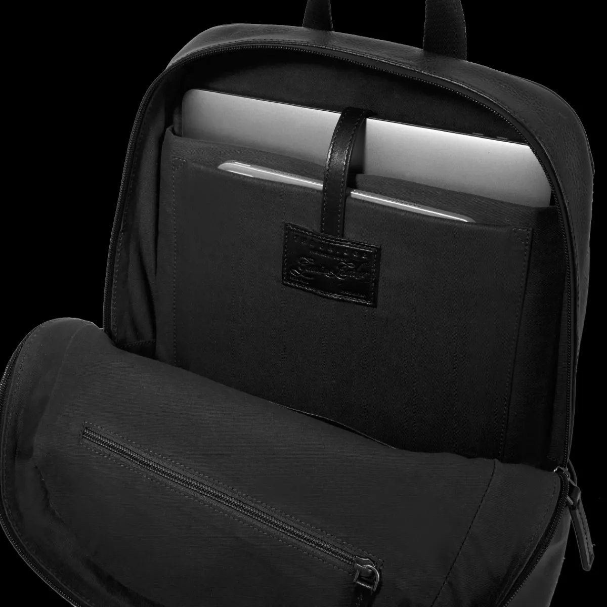 Zaino in pelle porta pc uomo-The Bridge Best