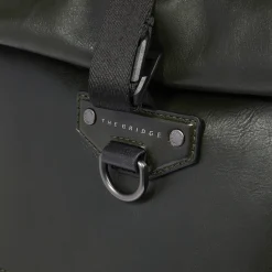 Zaino in pelle uomo con apertura roll-top-The Bridge Discount
