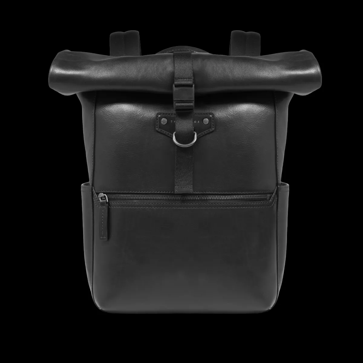Zaino in pelle uomo con apertura roll-top-The Bridge Clearance