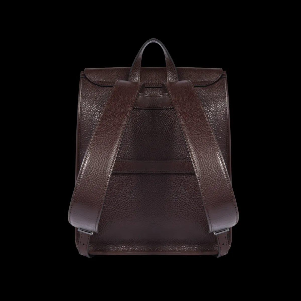 Zaino in pelle uomo con tasche frontali-The Bridge Clearance